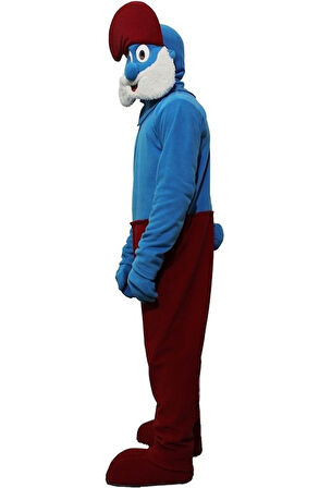 Yetişkin Şirin Baba Kostümü