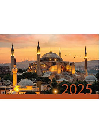 Gıpta 2025 Bristol 33x78 Gemici Takvimi 36 Sayfa Cami