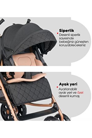 104 Quid Tam Yatarlı Baston Bebek Arabası