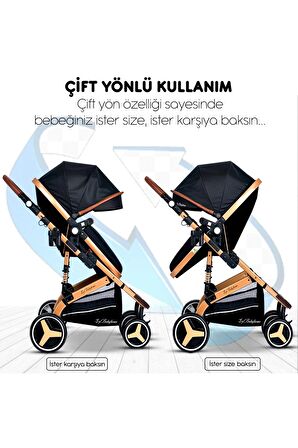 9 In 1 Yeni Ekonomi Paket 945 Travel Sistem Bebek Arabası 560 Oyun Parkı Sepet Beşik