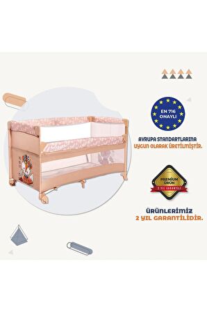 Lorelli Up And Down 60x120 Bebek Anne Yanı Oyun Parkı Yatak Beşik
