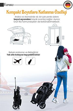 9 In 1 Yeni Doğan Full Takım Lorelli Fiorano Travel Sistem Kabin Bebek Arabası 560 Park Yatak Beşik