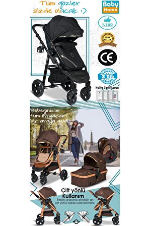 Yeni Doğan 9 İn 1 Full Takım 940 Travel Sistem Bebek Arabası Angel Sepet Anne Yanı Beşik