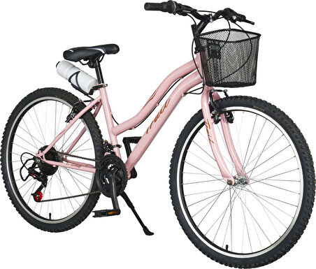 Trail Tr400 24 Jant Bisiklet 21 Vites Şehir Dağ Bisikleti Pembe-Standart
