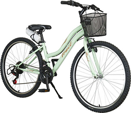 Trail Tr400 24 Jant Bisiklet 21 Vites Şehir Dağ Bisikleti Yeşil-Standart