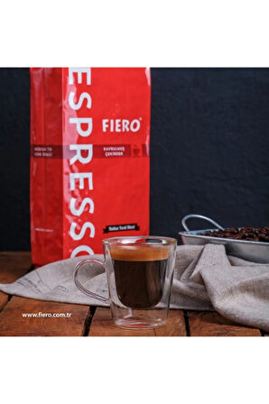 Fiero Espresso Verdi Blend Çekirdek Kahve 1000 Gr