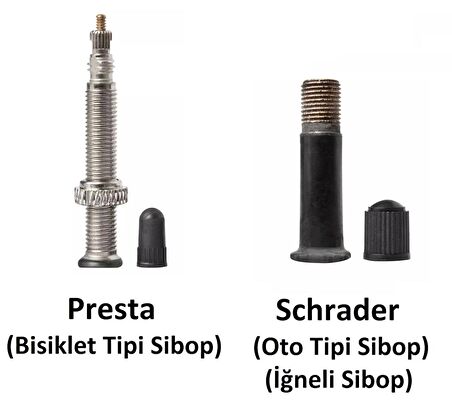 Trayal 16 Jant İç Lastik (Oto Tipi Sibop) - LSI-124