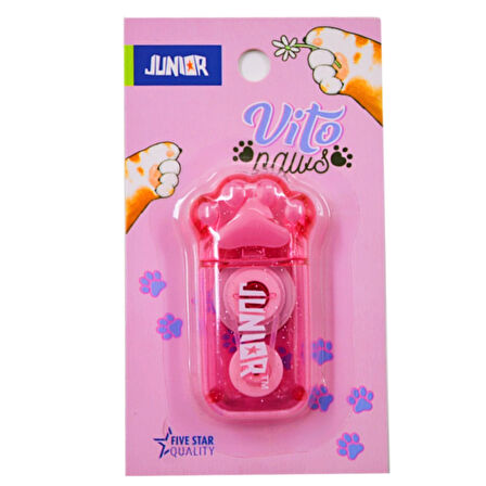 Junior Vito Paws Pati Şekilli Şerit Silici 6 m (130881)