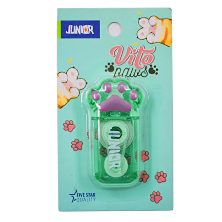 Junior Vito Paws Pati Şekilli Şerit Silici 6 m (130881)