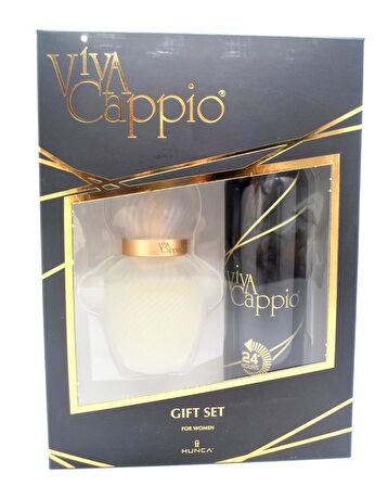 Hunca Viva Cappio Parfüm 60 Ml. & Deodorant 150 Ml. For Women (Bayanlar için)