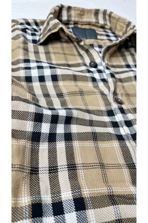 premium kumaş limited edition slim fit erkek gömlek-tek ürün- Bej / L