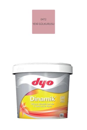 Dinamik Silikonlu Silinebilir Ipek Mat Iç Cephe Duvar Boyası 15 Lt