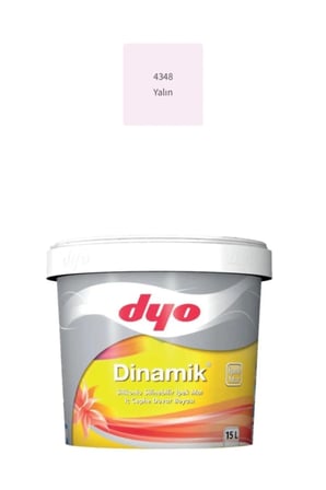 Dinamik Silikonlu Silinebilir Ipek Mat Iç Cephe Duvar Boyası 15 Lt