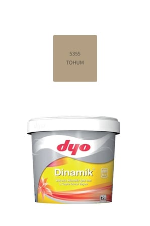 Dinamik Silikonlu Silinebilir Ipek Mat Iç Cephe Duvar Boyası 15 Lt