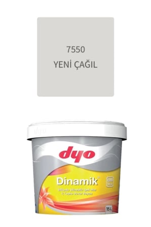 Dinamik Silikonlu Silinebilir Ipek Mat Iç Cephe Duvar Boyası 15 Lt
