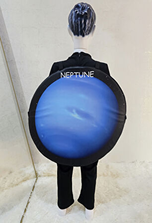 Neptün Gezegeni Kostümü | Uzayda Neptün Kostümü