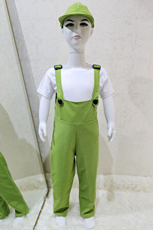 Bahçıvan Tulum ve Şapka Set Yeşil