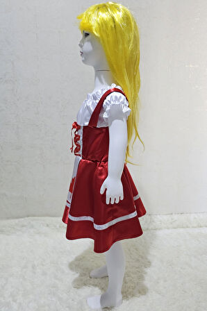 Kanada Kostümü Kız Çocuk | Kanadalı Kostümü Kız Çocuk