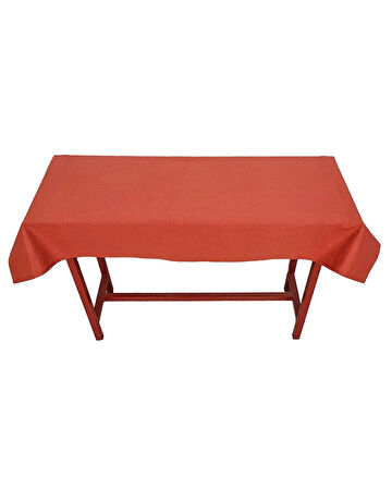 Sıra Örtüsü Pamuklu Kiremit Rengi (40 X 120 cm Ölçülerindeki Sıralar İçin)