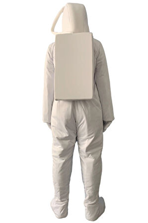 Astronot Kostümü Yetişkin Nasa ve Uzay Mekiği Logolu