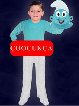 Çocuk Şirinler Kostümü