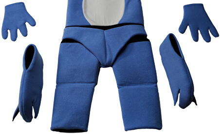 Yetişkin Five Nights At Freddy's Mavi Tavşan Kostümü