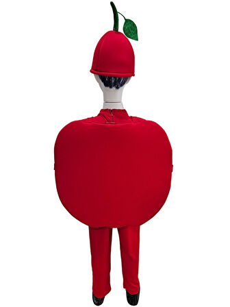 Kırmızı Elma Kostümü
