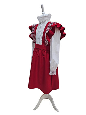 Bayram Işıltısı Salopet Elbise