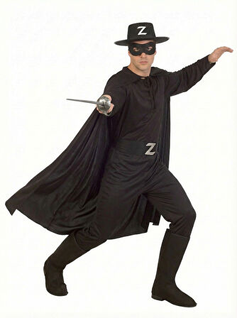 Zorro Kostümü Yetişkin