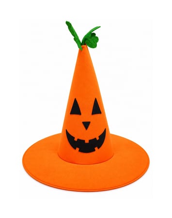 Çocuk Halloween Bal Kabağı Cadı Şapkası