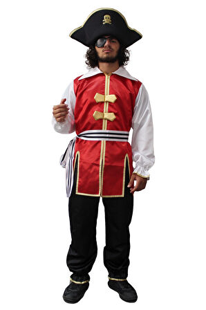 Korsan Kostümü Yetişkin