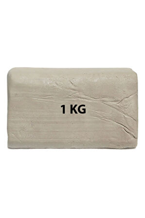 Beyaz Kil Seramik Hamuru 1000 gr Beyaz Seramik Hamuru 1 Kg Doğal Kil Çamuru 1000 gram Oyun Çamuru