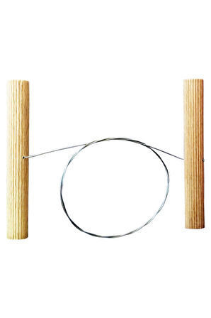 Çamur Kesme Teli Kil Kesme Aparatı Çamur Kesme Aparatı Kil Kesme Teli Çelik Tel 40 cm