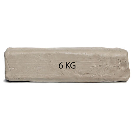 Beyaz Seramik Hamuru 6 Kg Kil Seramik Çamuru
