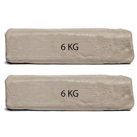 Beyaz Seramik Hamuru 12 Kg Kil Seramik Çamuru