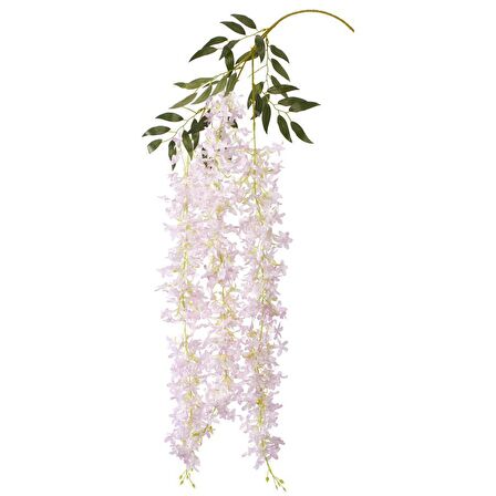 Yapay Çiçek Sarkan 4 Dallı Akasya 70cm PUDRA PEMBE