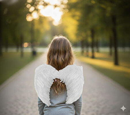 45×35 cm Beyaz Tüylü Melek Kanadı – Takma Lastikli Kostüm ve Fotoğraf Çekimi Aksesuarı