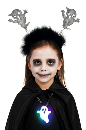 Halloween Cadılar Bayramı Taç Hayalet Simli