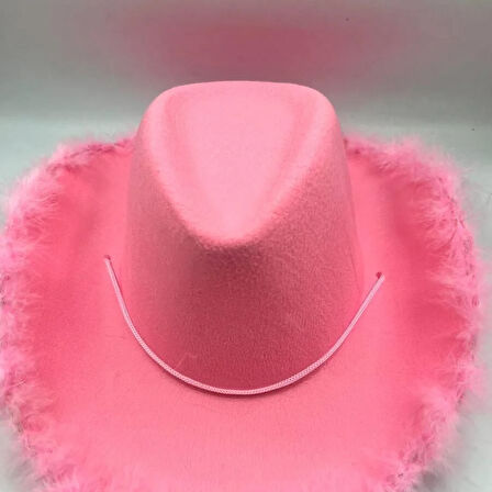Şapka Kovboy Barbie Pembe