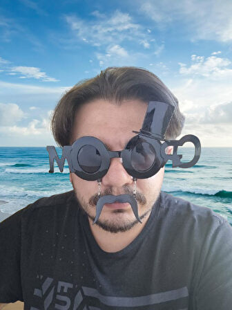 Gözlük Bride-Groom damat Gözlüğü Groom yazılı Bıyıklı Siyah camlı bekarlığa veda komik parti gözlüğü