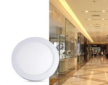 CATA 30W Sıva Üstü Led Panel %100 Alüminyum 6400K Beyaz Işık CT-5273B