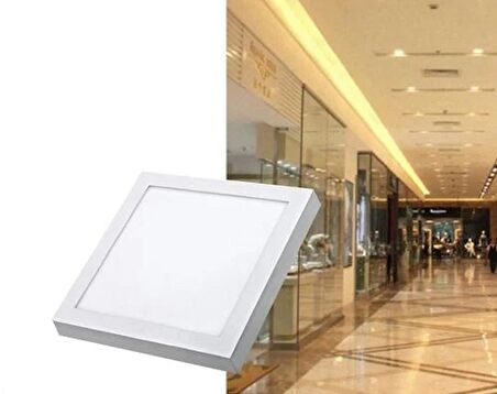 Cata CT-5274 30 Watt Sıva Üstü Kare Led Panel Armatür Beyaz Işık