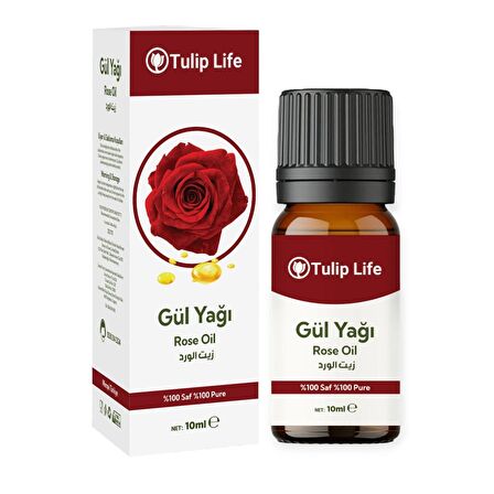 Gül Yağı % 100 Doğal Aroma Gül Yağı ( Rose Oil ) 10 ML