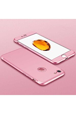 Apple iPhone 5 Uyumlu Kılıf Ays Kapak Rose Gold
