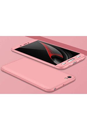 Xiaomi Mi 5s Uyumlu Kılıf Ays Kapak Rose Gold