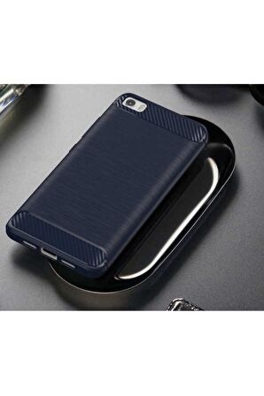 Xiaomi Mi 5s Uyumlu Kılıf Room Silikon Kapak Lacivert