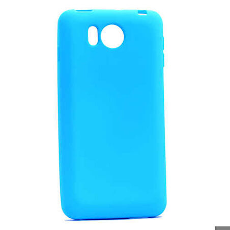 Vestel Venüs V3 5580 Uyumlu Kılıf Premier Silikon Kapak Mavi