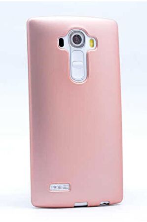 LG G4 Uyumlu Kılıf Premier Silikon Kapak Rose Gold