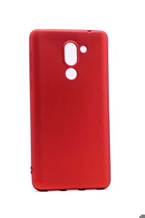 Huawei GR5 2017 Honor 6x Uyumlu Kılıf Premier Silikon Kapak Kırmızı