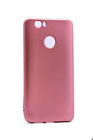 Huawei Nova Uyumlu Kılıf Premier Silikon Kapak Rose Gold